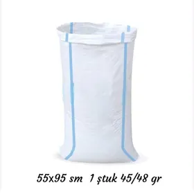 Satlyk taýýar halta 55x95 sm