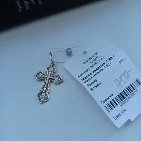 серебряный крестик