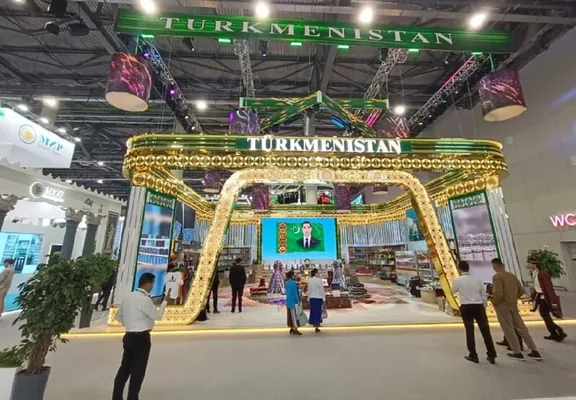Türkmenistan «Russia Halal EXPO» halkara sergisinde ykdysady kuwwatyny görkezýär