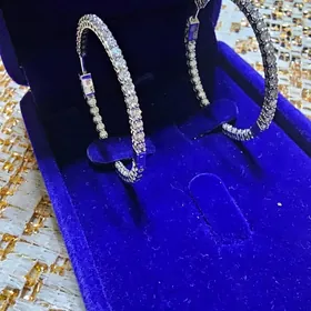 золотые серьги Конго