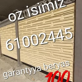 beton zaborlar(hayatlar)