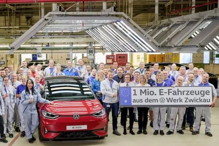 Swikkaudaky Volkswagen zawody millionynjy elektromobili çykardy