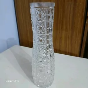 Ваза хрустальная