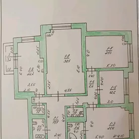 Срочно Советская 4ком 155м²