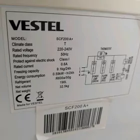 Morozilnik Vestel 200l.