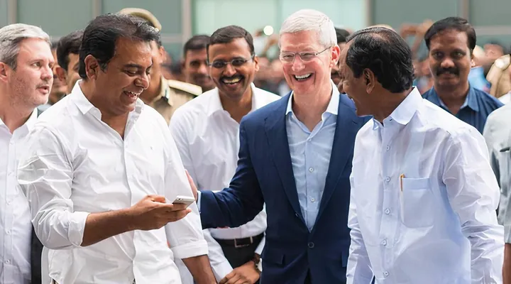 Foxconn инвестирует $1,5 млрд в расширение производства iPhone в Индии