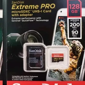 128 gb chip Extreme pro 4k