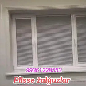Plisse žalyuz zalyuz жалюзи
