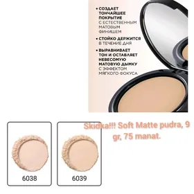 soft matte pudra