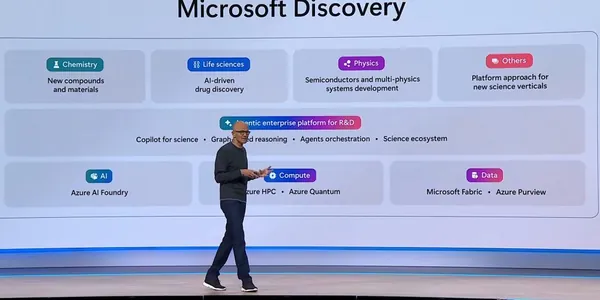 Microsoft запустила ИИ-платформу Discovery для ускорения научных исследований