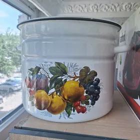 кастрюля эмалированная