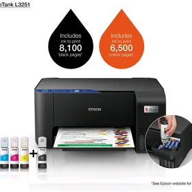 Taze Epson L3251 3/1 Renkli