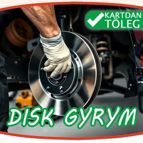 TORMOZ DISKA GYRMAK HYZMATY ПРОТОЧКА ДИСКОВ