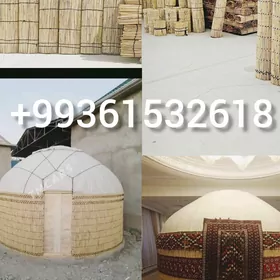 AK öy garaja öý Elin gamyş