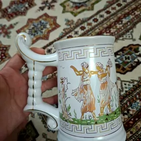 Крушка и зайчик фарфоровый