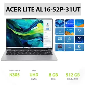 НОУТБУК ACER I3-13 8GB D5 256GB 16""
