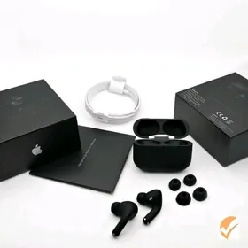 airpods pro black наушник