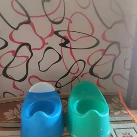 детские горшочки, аквариум