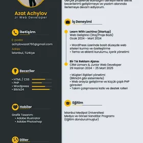 Создам стильное резюме в PDF