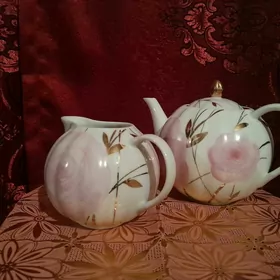 Чайник и Молочник "Дулево"