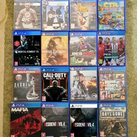 Ps4 ps5 disk oyunlar игры