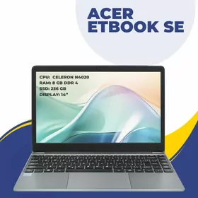 Acer Gadget Etbook SE — Talyp, Mugallym, Okuwcy
