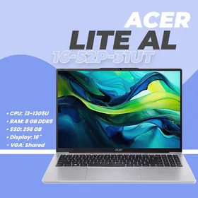  Acer Lite 16" — быстрый и современный ноутбук