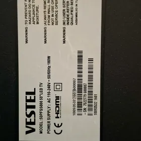 Vestel 50 telewizor zapcaslyk