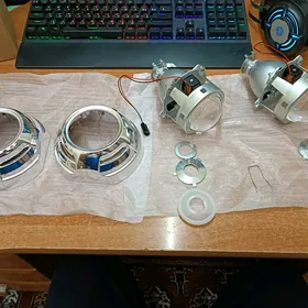 Çyra Fara bi led lupa ksenon линзы