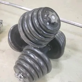 gantel 20-10 kg.