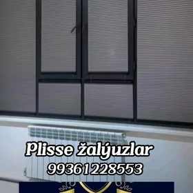 Plisse žalýuz, jalýuz, zalyuz