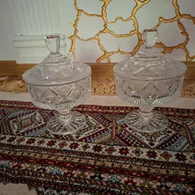 Хрустальная ваза