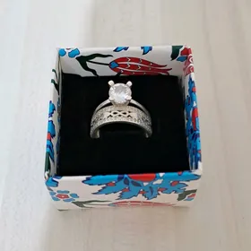 Кольцо серебряное б/у турецкое