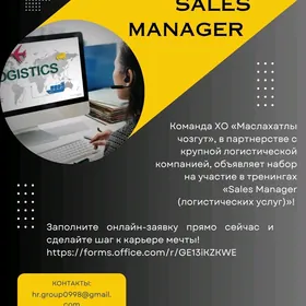 Менеджер (Продажа-логистика)