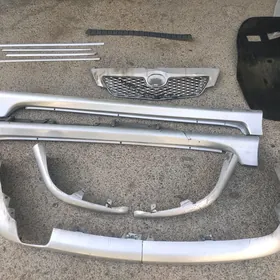 carolla molding bamper zasita
