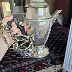 Мельхиоровый чайник