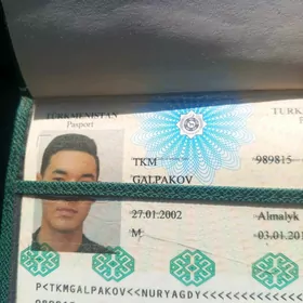 pasport tapyldy