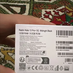 Redmi not 13 pro plus 512