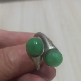 кольцо серебро