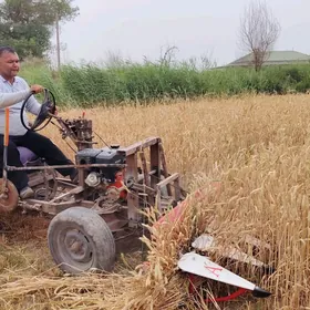 Mini kombayn traktor