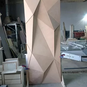 gapy MDF 3D mebel