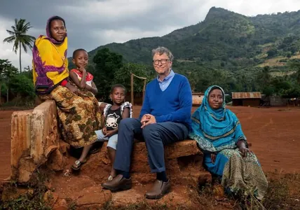 Bill Geýts baýlygynyň esli bölegini Afrika kömek üçin bagyş eder