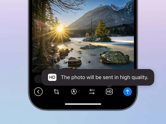 Telegram получил обновление с обрезкой голосовых сообщений и отправкой фото в HD