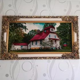 Картина ковёр