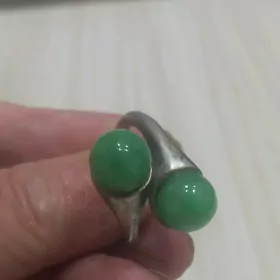 кольцо серебро
