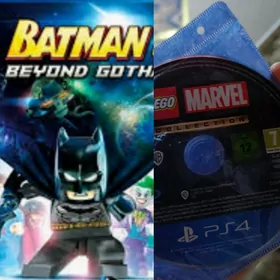 PS4 disk LEGO Batman we Marvel