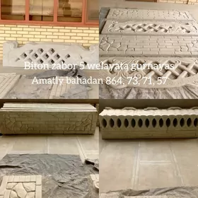 Beton zabor
