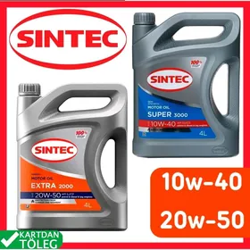 🔵 SINTEC MOTOR YAGLARY МАСЛО