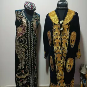 узбекские чапаны