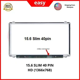 Ekran 15.6 slim 40 pin display